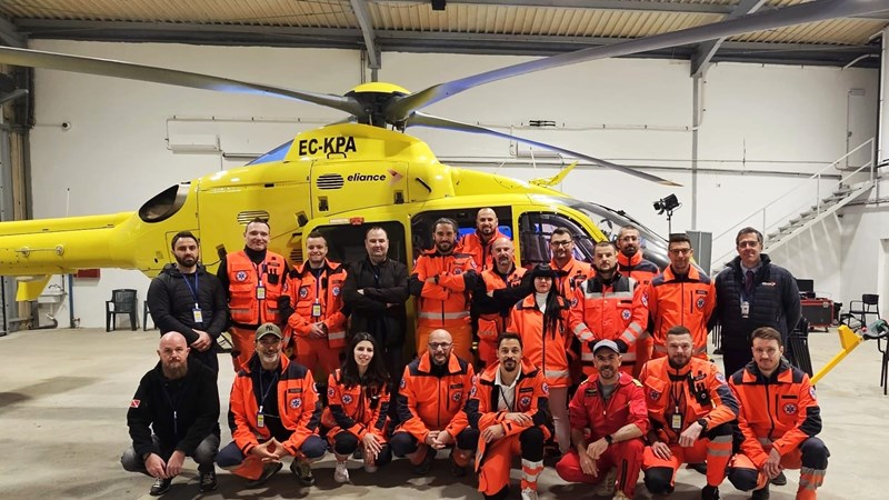 Beroš u Osijeku: Sve je spremno za početak rada helikopterske hitne medicinske službe 